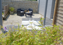 Une terrase ensoleillée